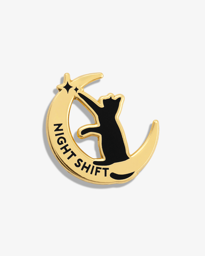 Night Shift Lapel Pin